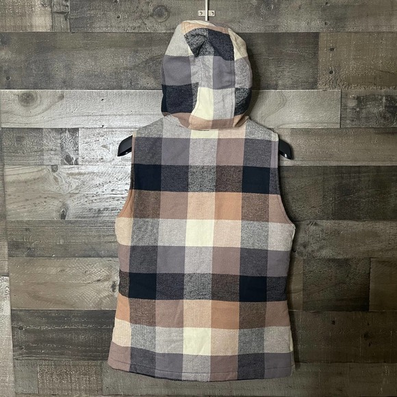 SOLD Prana Womens Hodded Vest Jacket Small - Picture 2 of 3